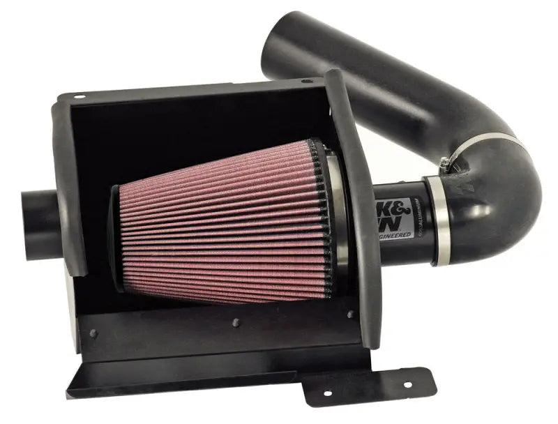 K&N 97-08 Ford E350/#450 Econoline V10-6.8L Black High Flow Performance Kit - Truck & Automotive