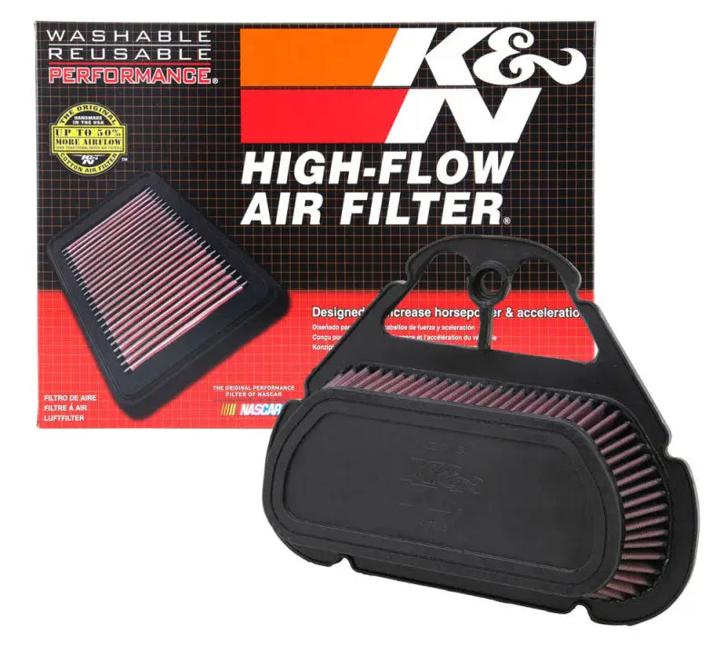 K&N 99-05 Yamaha YZF R6 599 / 06-09 R6S Replacement Air Filter - Truck & Automotive