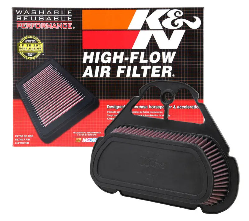K&N 99-05 Yamaha YZF R6 599 / 06-09 R6S Replacement Air Filter - Truck & Automotive