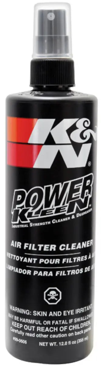 K&N Air Filter Cleaner 12oz Pump Spray - Truck & Automotive