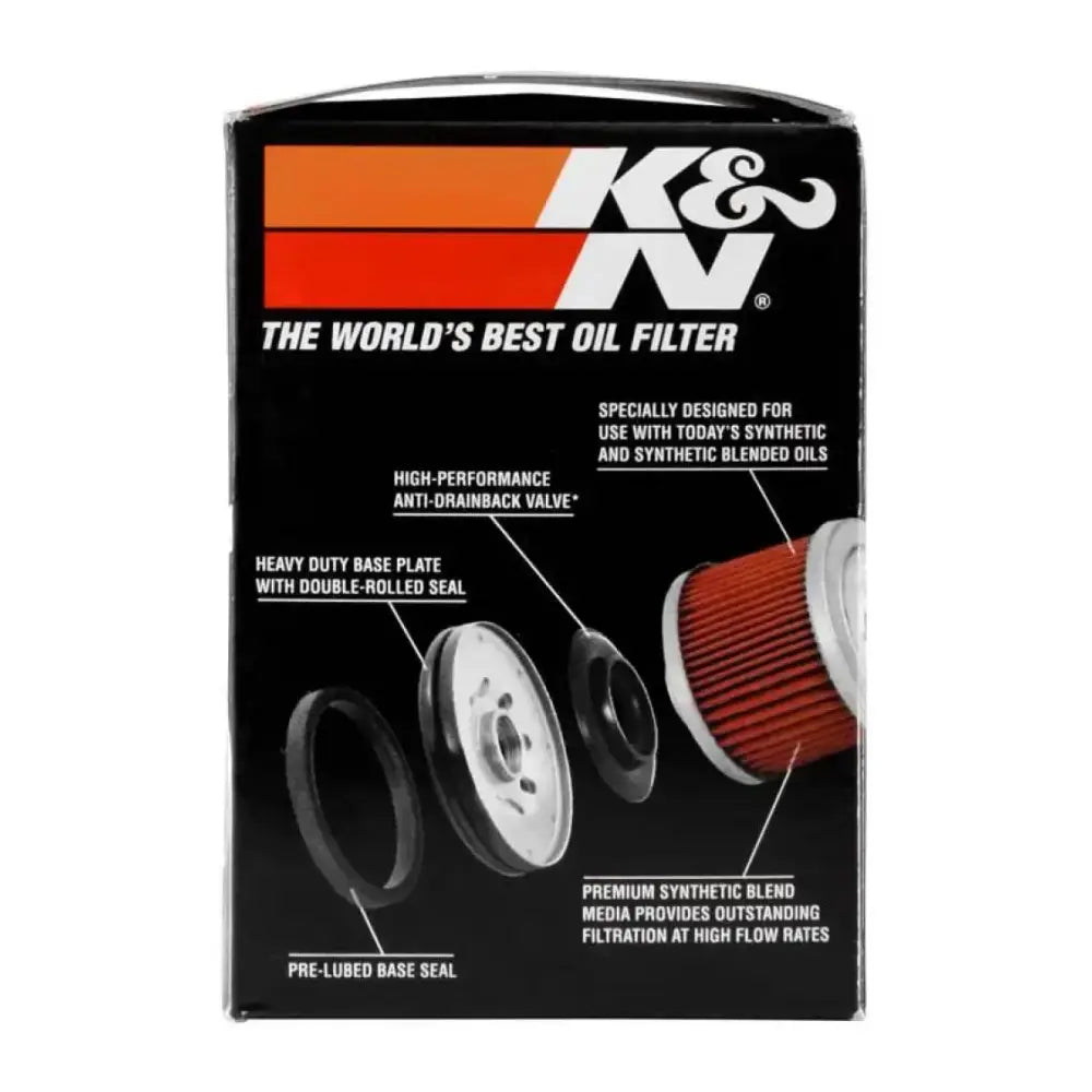 K&N Arctic Cat 2.688in OD x 3.344in H Oil Filter - Truck & Automotive