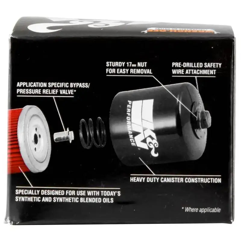 K&N BMW 3.063in OD x 2.156in H Oil Filter - Truck & Automotive