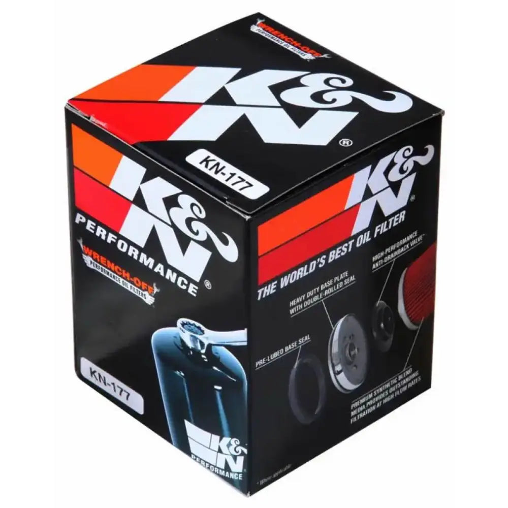 K&N Buell 2.563in OD x 2.969in H Oil Filter - Truck & Automotive