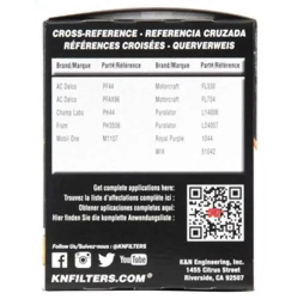 K&N Engineering HP-1007