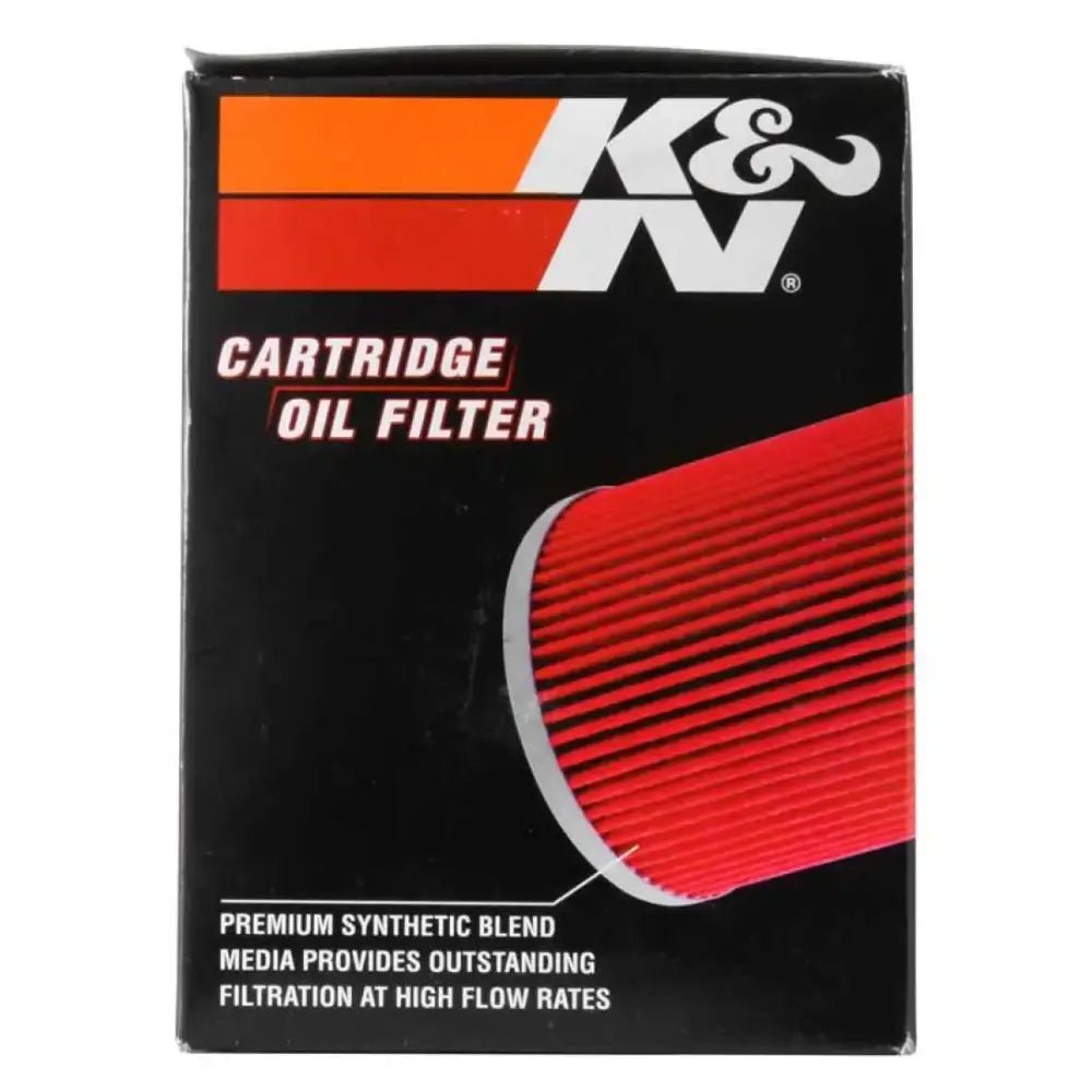 K&N cartridge oil filter.