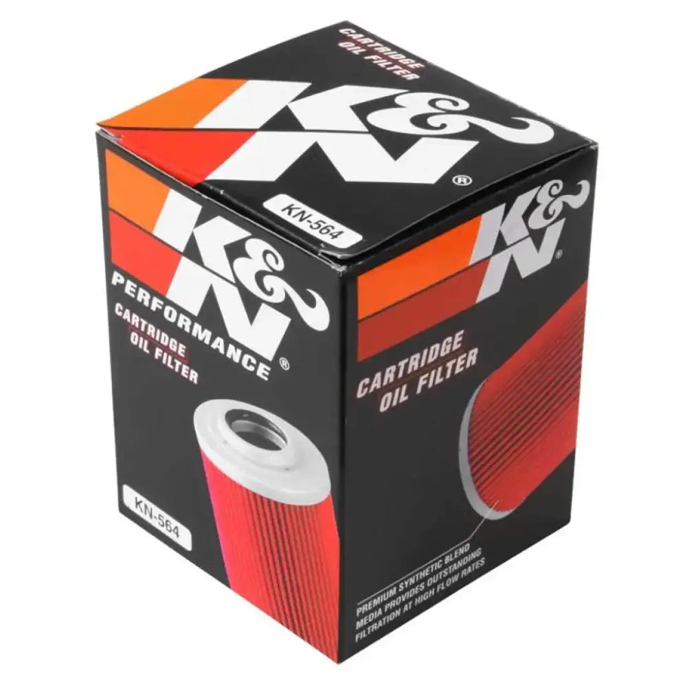 K&N cartridge oil filter box.