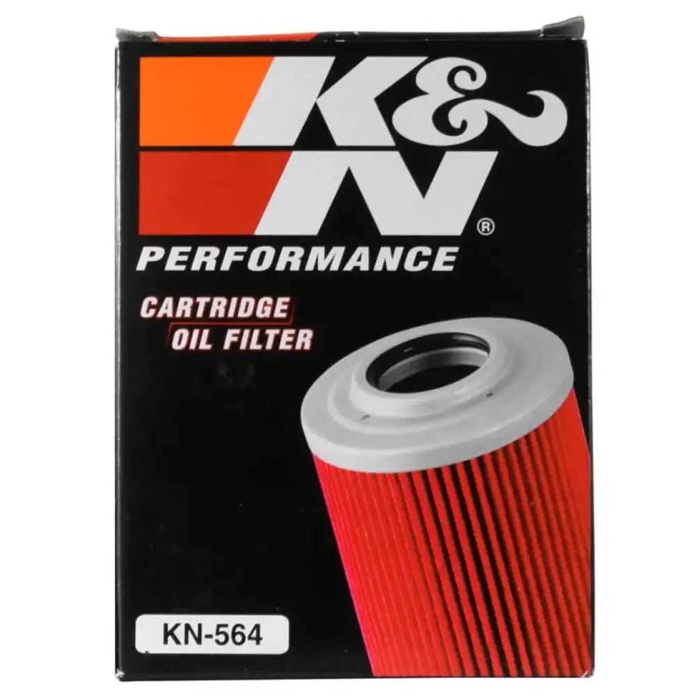 K&N cartridge oil filter.
