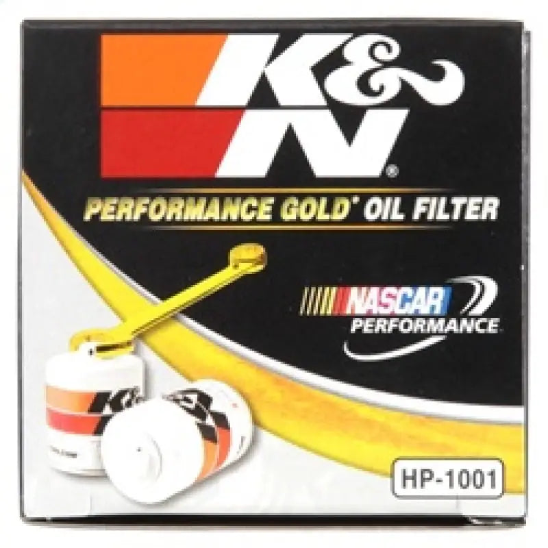 K&N Chevy / Pontiac / GMC / Buick Performance Gold Oil Filter - Powersports