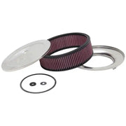 K&N Custom Round Filter 5-1/8in FLG / 9in OD x 4-1/8in HW/VENT - Truck & Automotive