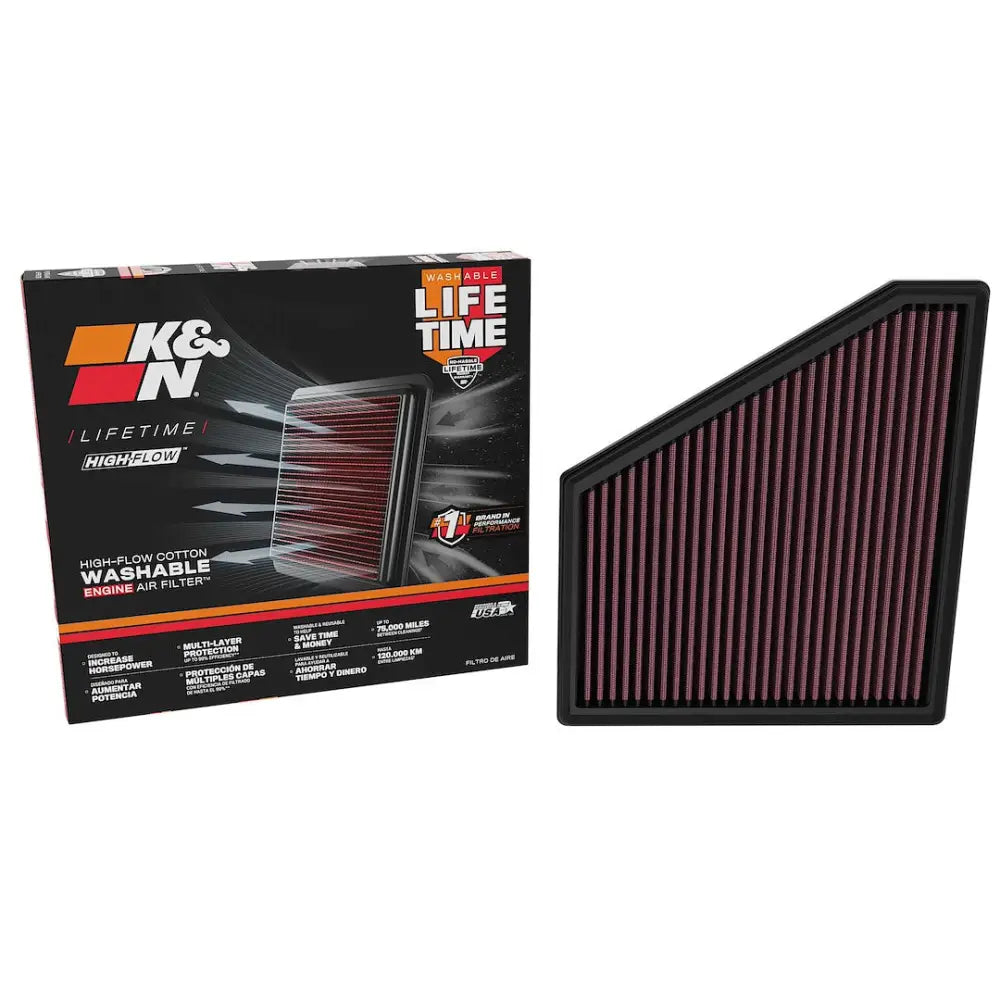 K&N Filter Lifetime Limited Warranty Air Filter 33-5156 - Replacement