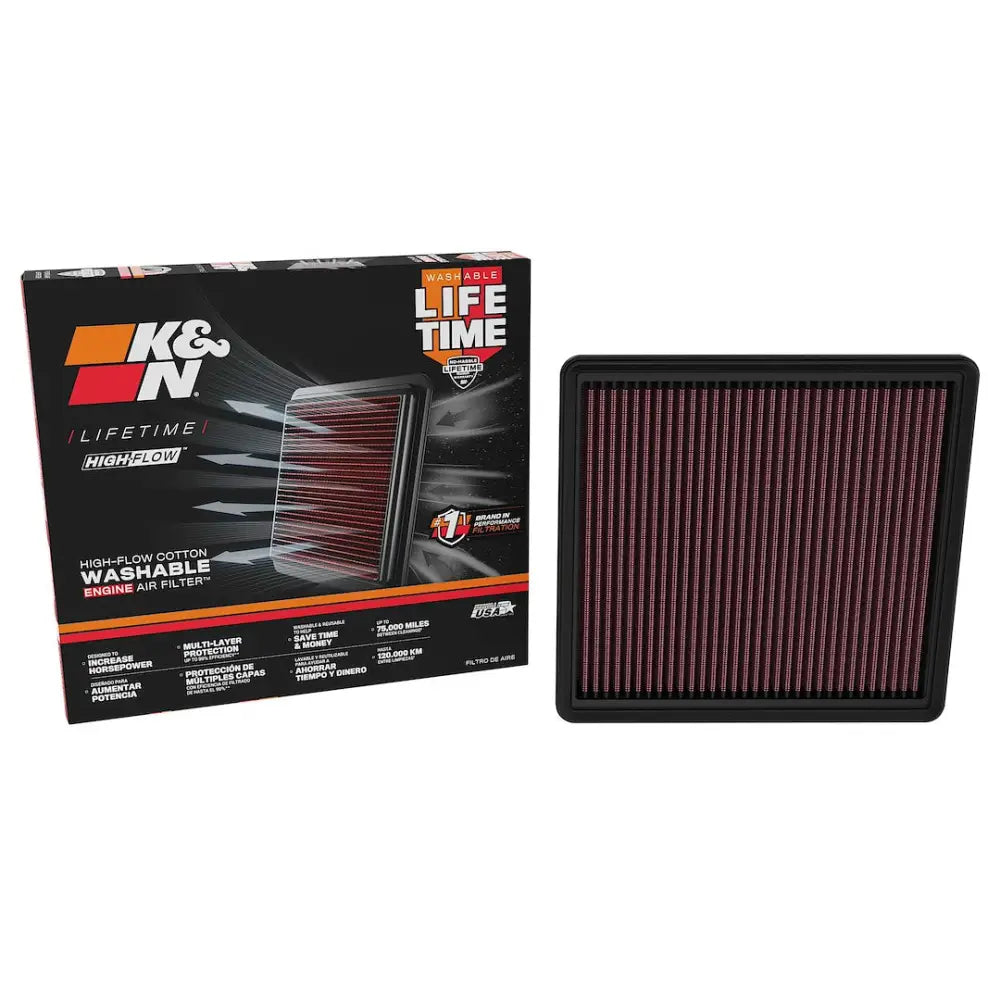 K&N Filter Lifetime Limited Warranty Air Filter 33-5157 - Replacement