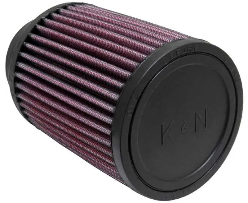 K&N Filter Universal Rubber Filter 2 3/4 inch 10 Degree Flange 4 inch OD 5 inch Height 