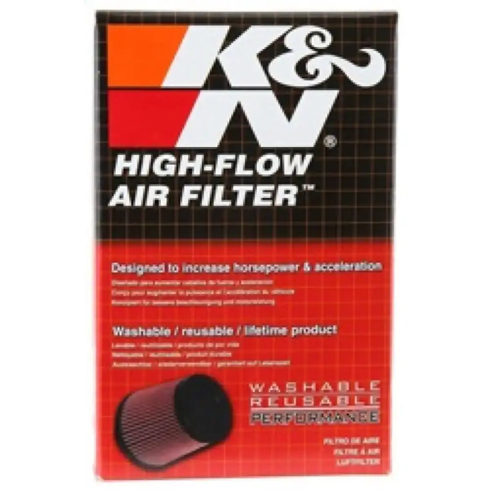 K&N Filter Universal Rubber 2-9/16in Flange 4-1/2in OD-B 4-5/16in OD-T 5 inch Height - Truck & Automotive