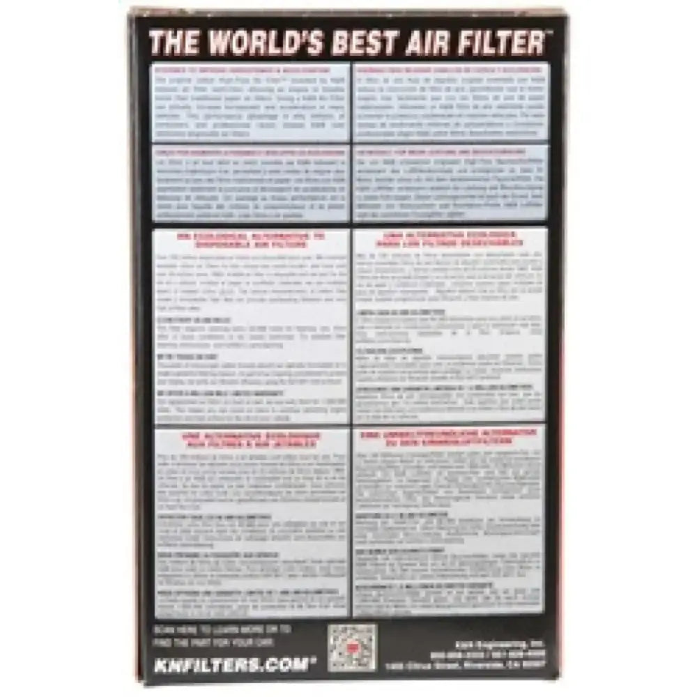 K&N Filter Universal Rubber 2-9/16in Flange 4-1/2in OD-B 4-5/16in OD-T 5 inch Height - Truck & Automotive