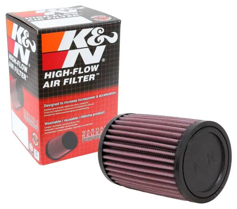 K&N Filter Universal Rubber - Round Straight 3.5in Base OD x Top 5in H - Truck & Automotive