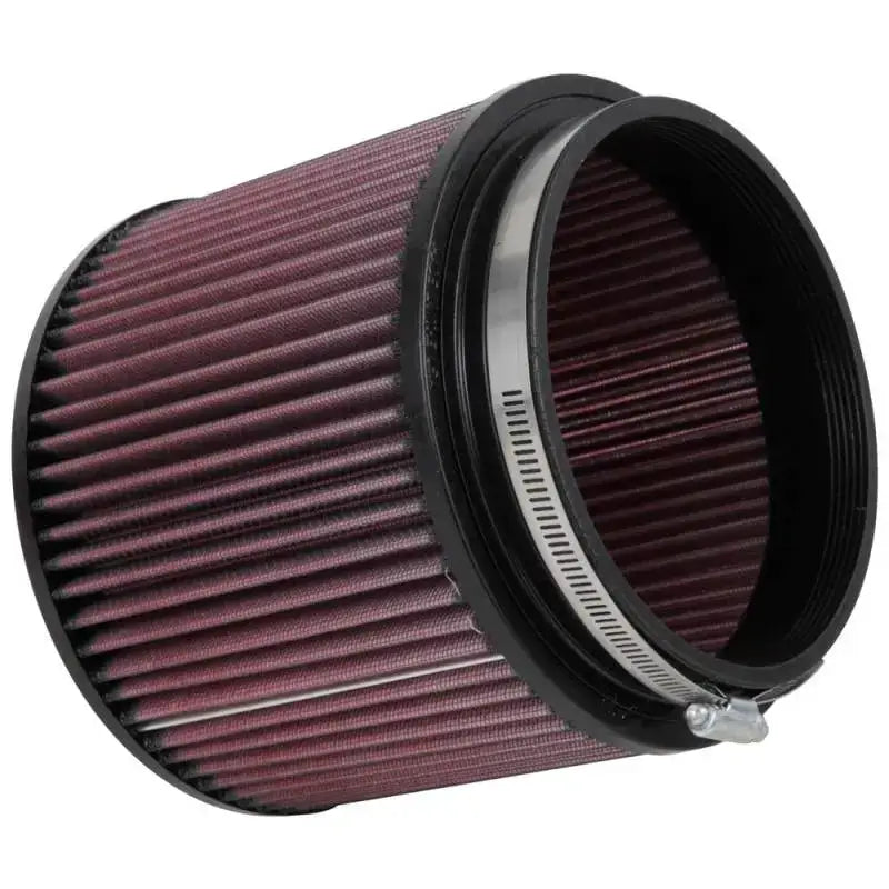 K&N Filter Universal Rubber - Round Straight 3.5in Base OD x Top 5in H - Truck & Automotive