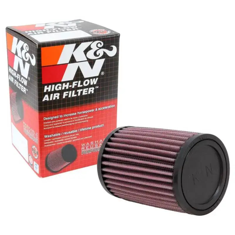 K&N Filter Universal Rubber - Round Straight 3.5in Base OD x Top 5in H - Truck & Automotive