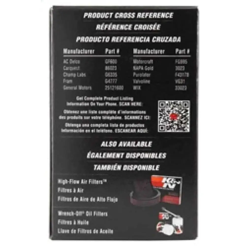 K&N Engineering PF-1100