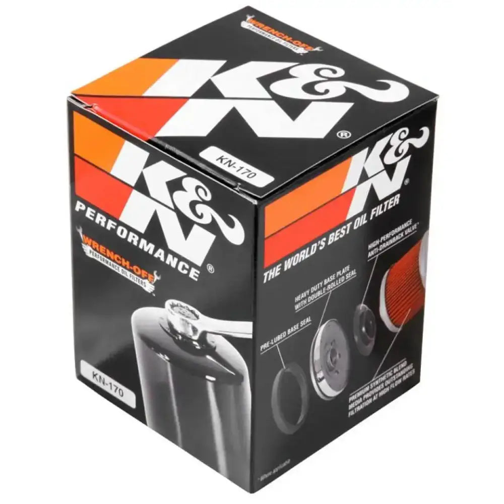 K&N Harley Davidson 3in OD x 4.063in H Oil Filter - Truck & Automotive