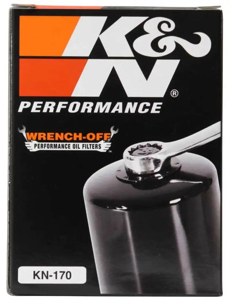 K&N Harley Davidson 3in OD x 4.063in H Oil Filter - Truck & Automotive