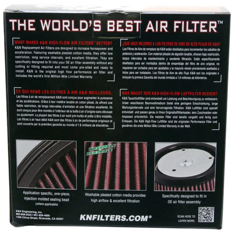 K&N Harley Davidson EVO 1990-1999 Air Filter - Truck & Automotive