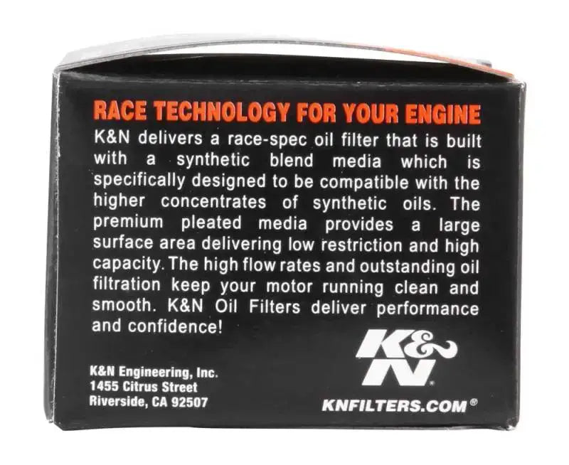 K&N oil filter box for K&N Honda 2.031in OD x 1.469in H oil filter