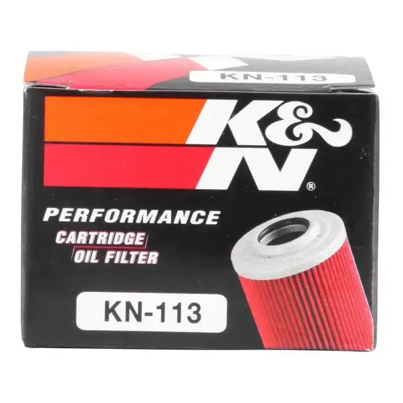 K&N Honda oil filter with cartridge design for high-performance engine protection