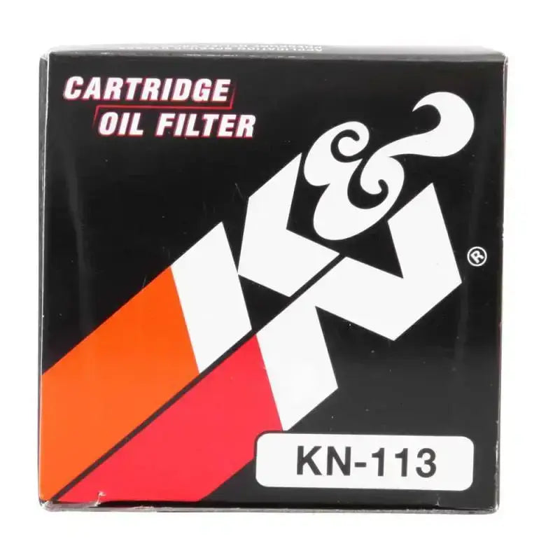 K&N oil filter box for Honda 2.031in OD x 1.469in H oil filter replacement