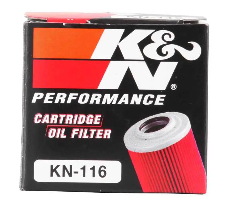 K&N oil filter in box for Honda Husqvarna 1.625in OD x .438in ID motorcycle oil filter