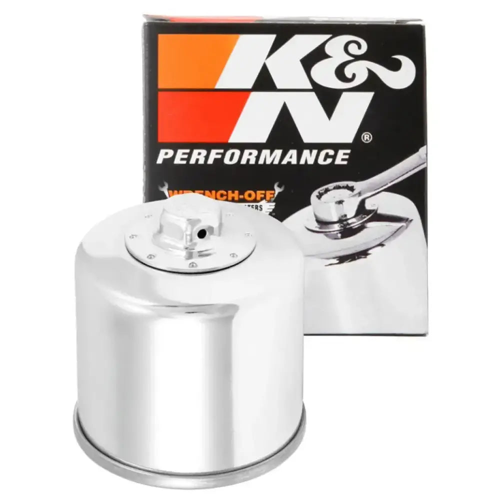 K&N Honda / Kawasaki / Arctic Cat / Suzuki / Triumph / Yamaha 2.688in OD x 2.969in H Oil Filter - Truck & Automotive