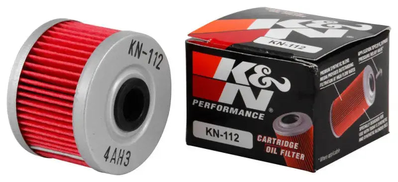 K&N Honda/Kawasaki/Polaris/Suzuki 1.969in OD x.469in ID 1.438in H Oil Filter - Truck & Automotive