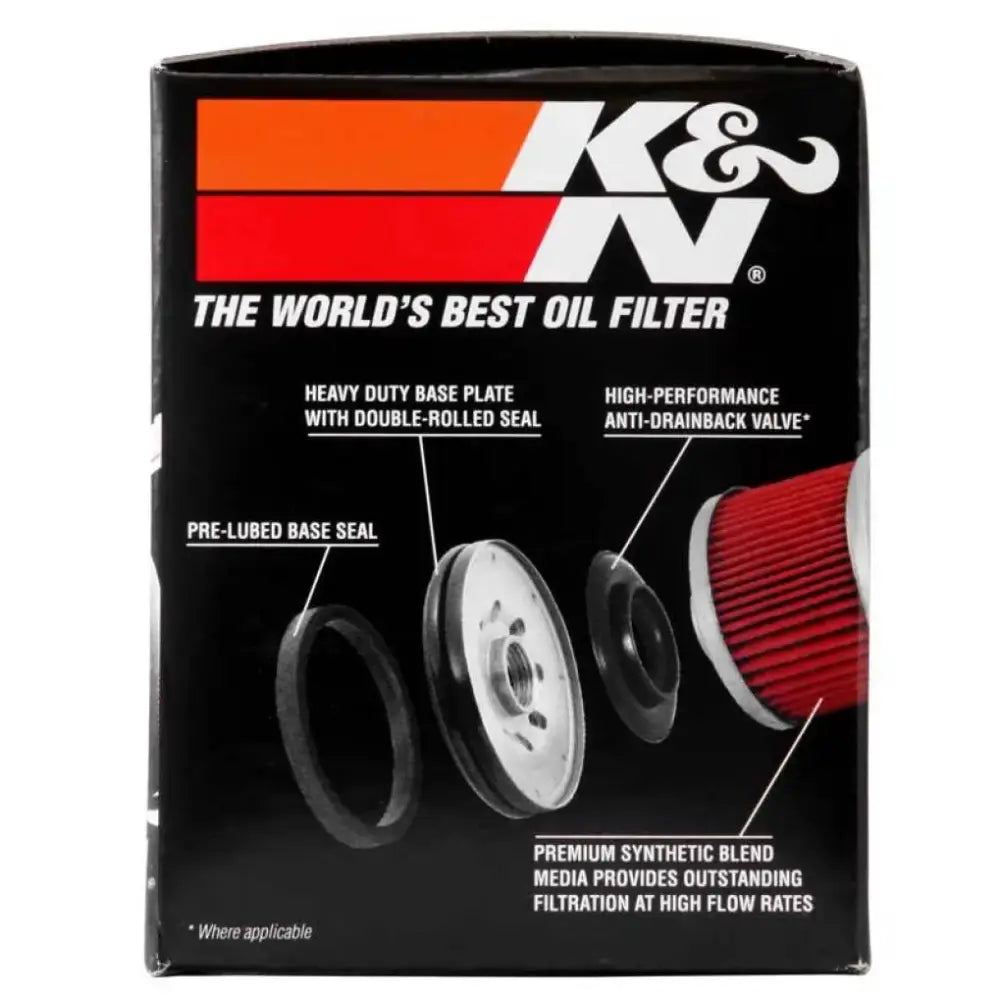 K&N Kawasaki 2.688in OD x 2.781in H Oil Filter - Truck & Automotive