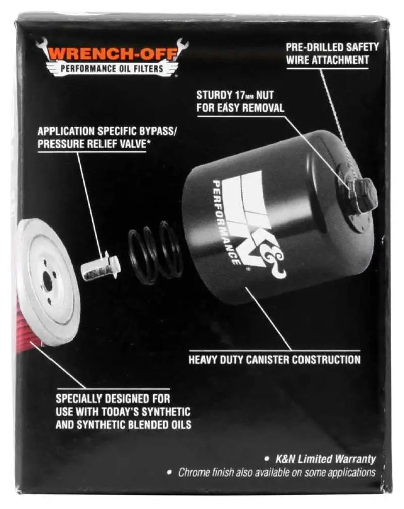 K&N KTM 400/620/625/640/660 2.688in OD x 3.438in H Oil Filter - Truck & Automotive