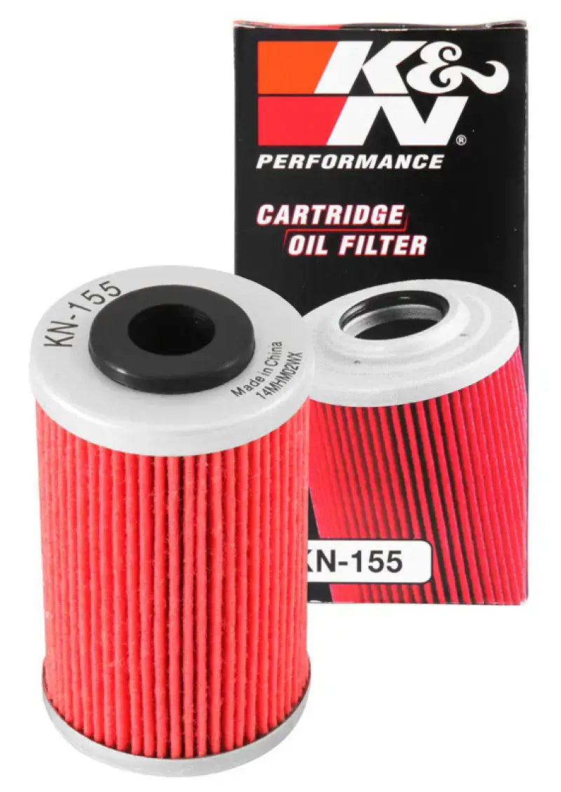 K&N KTM / Husaberg / Betamotor / Polaris 1.625in OD x 0.438in ID 2.719in H Oil Filter - Truck & Automotive