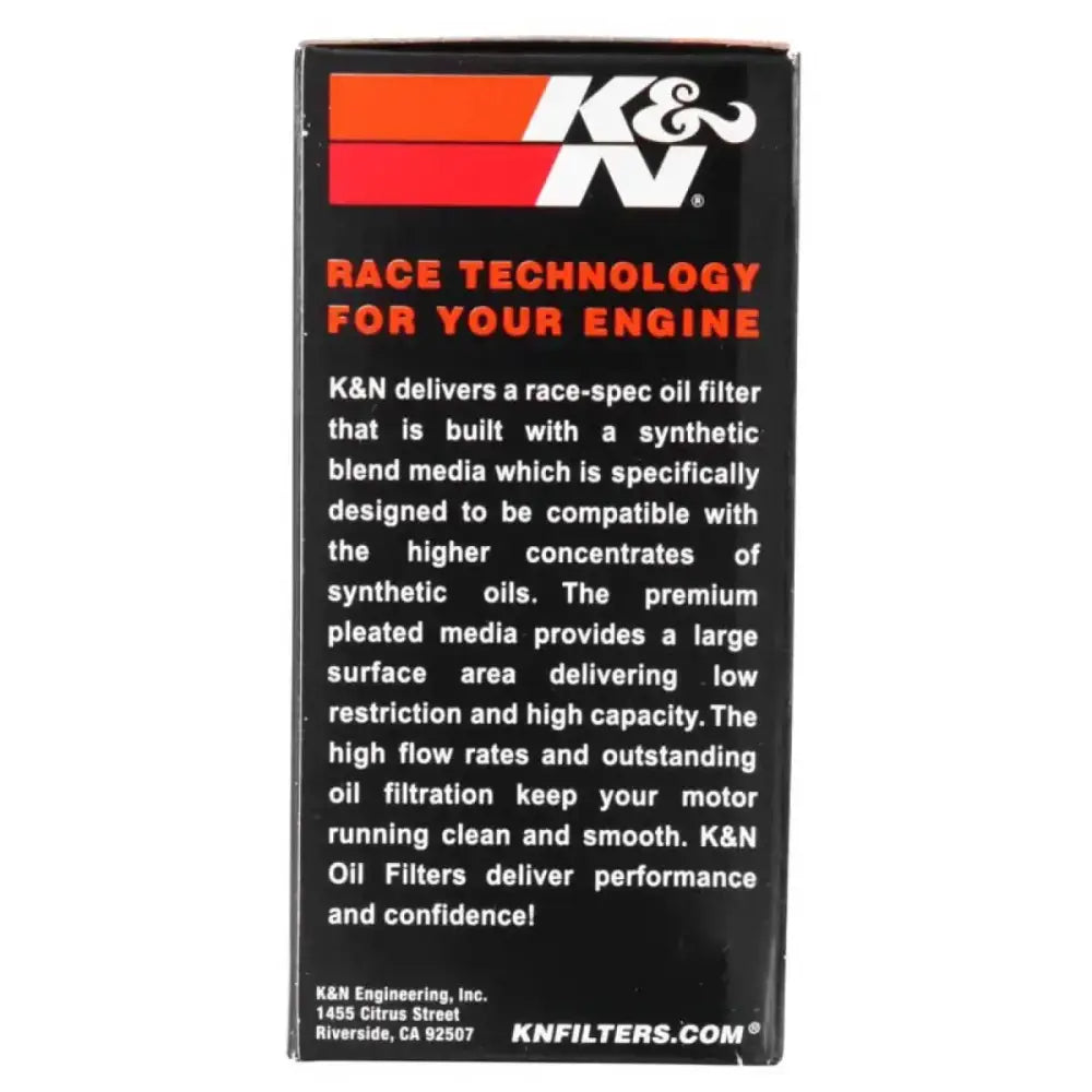 K&N KTM / Husaberg / Betamotor / Polaris 1.625in OD x 0.438in ID 2.719in H Oil Filter - Truck & Automotive