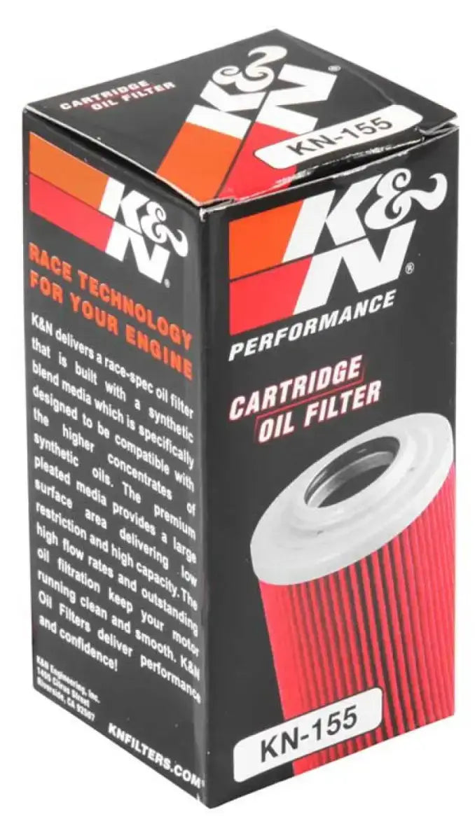 K&N KTM / Husaberg / Betamotor / Polaris 1.625in OD x 0.438in ID 2.719in H Oil Filter - Truck & Automotive