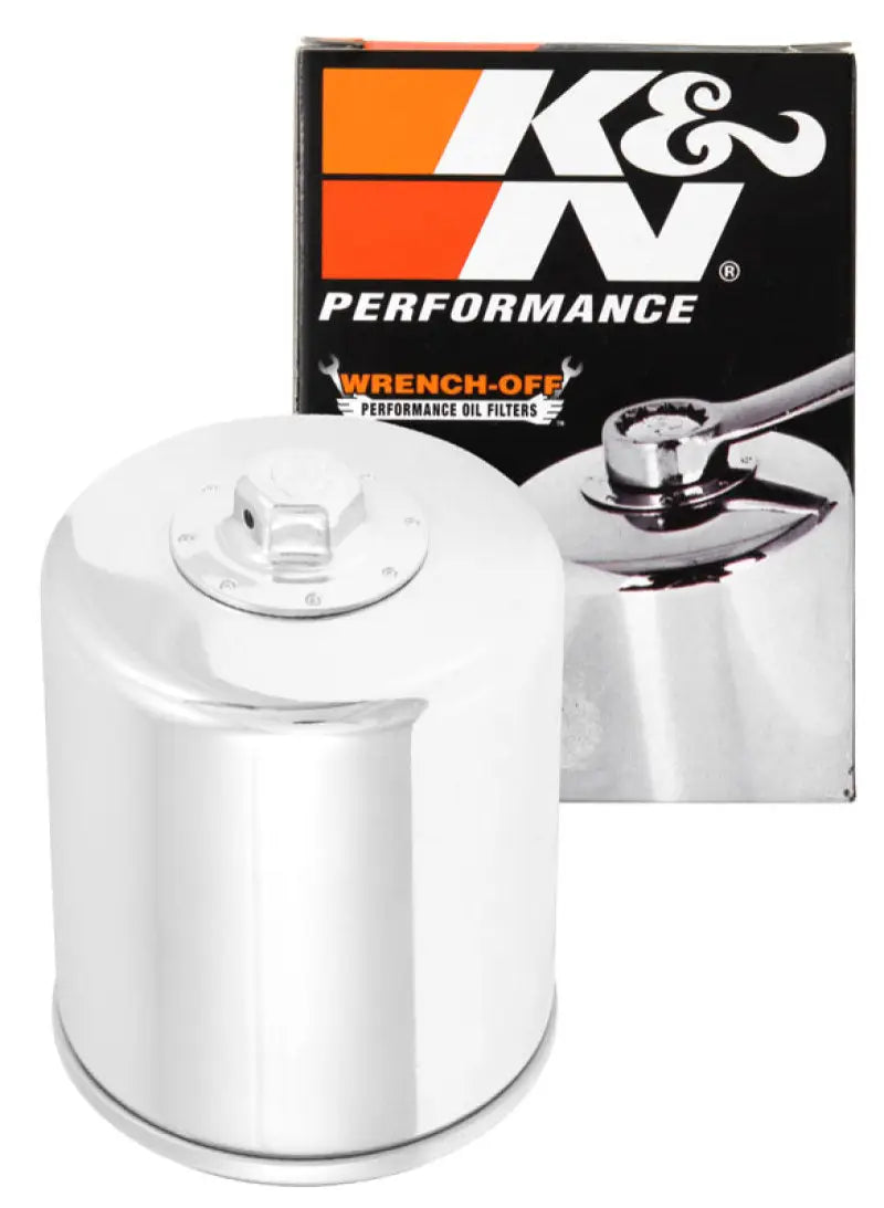 K&N Oil Filter 02-10 Harley Davidson VRSC 3in OD x 3.844in Height - Truck & Automotive