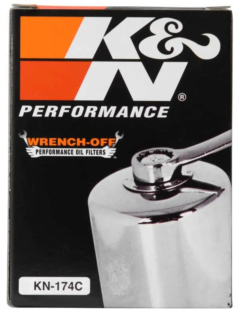 K&N Oil Filter 02-10 Harley Davidson VRSC 3in OD x 3.844in Height - Truck & Automotive