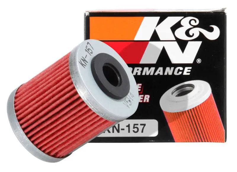 K&N Oil Filter 1.625in OD x 2.063in H for 99-07 KTM 250/400/450/520/525/540/625/660/690 (2nd Filter) - Truck &