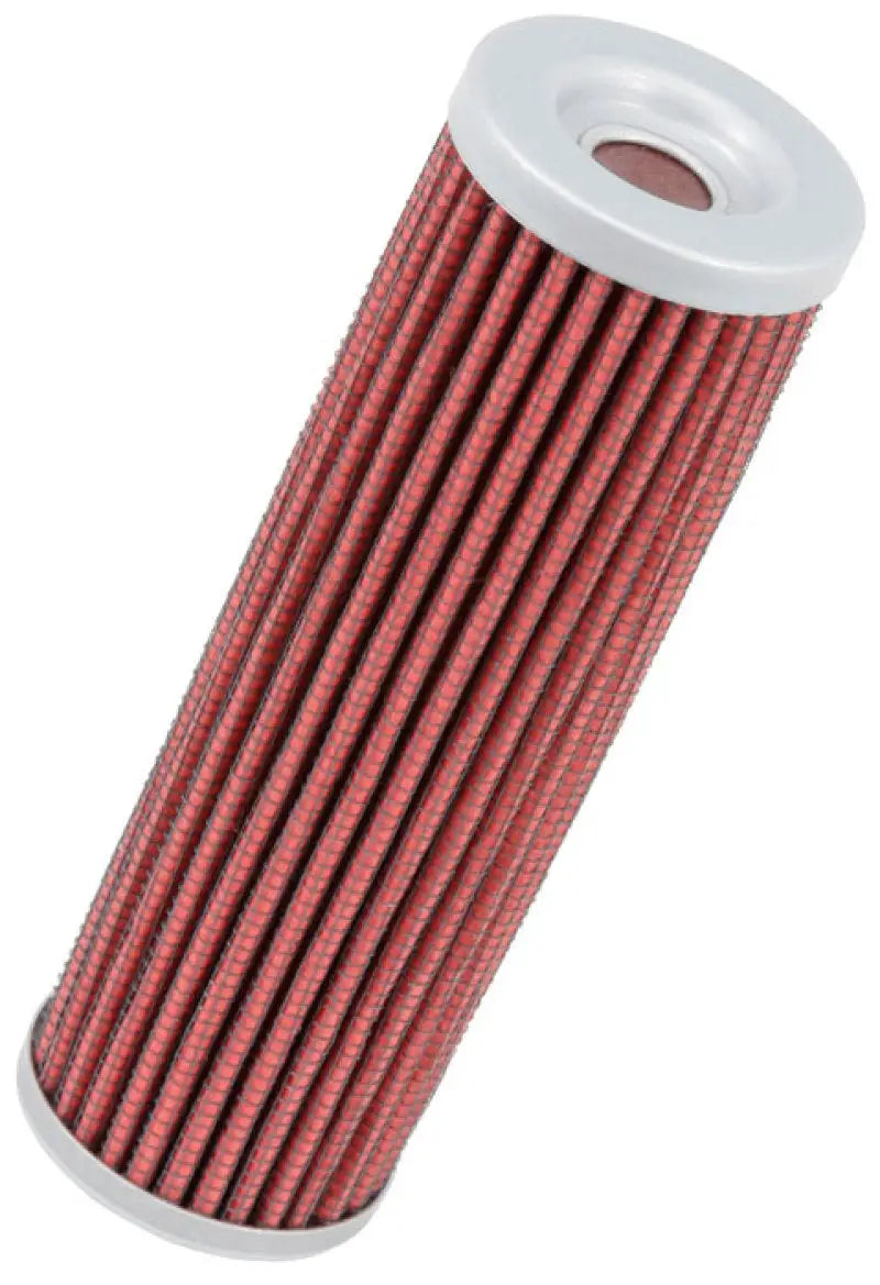 K&N Oil Filter 1.625in OD x 5.063in H for RV, automotive, Powersports, off-road, marine, truck accessories, and racing.