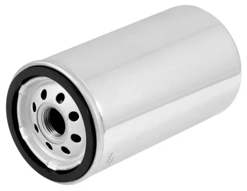 Cylindrical chrome oil filter for Harley Davidson K&N oil filter 80-98 FXB FXD FXDB