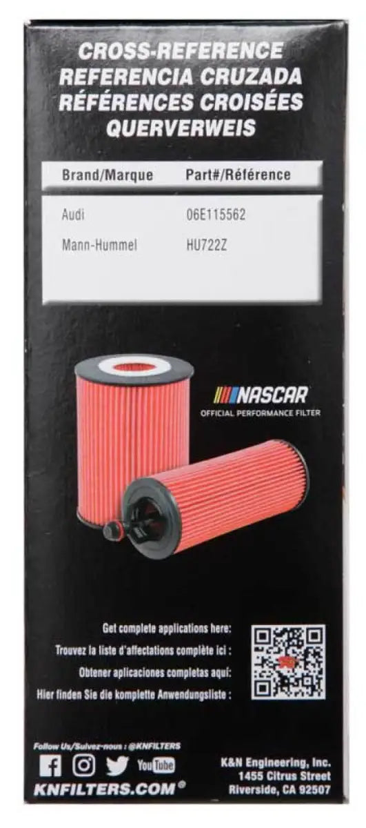 K&N Oil Filter OIL FILTER AUTOMOTIVE - Truck & Automotive