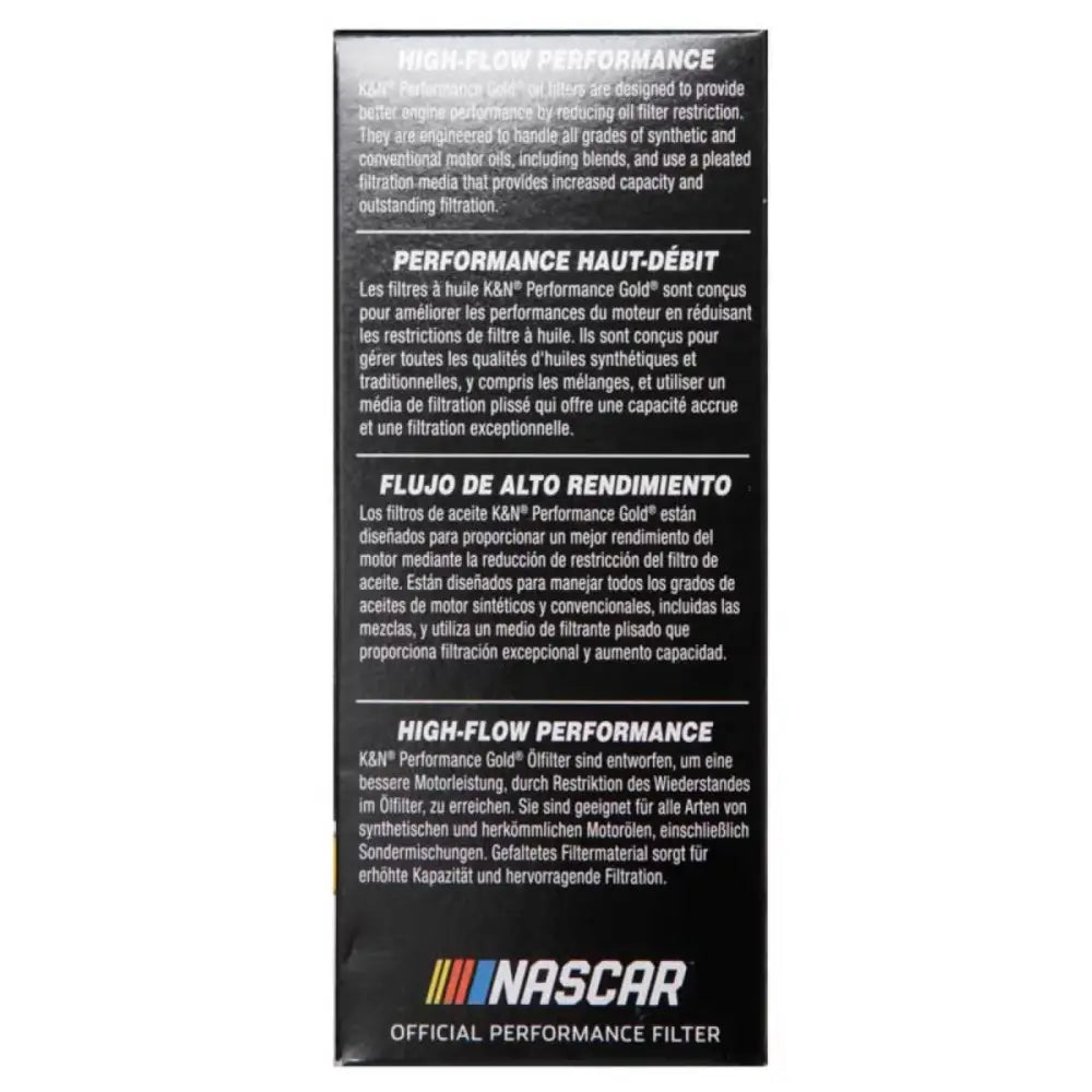 K&N Oil Filter OIL FILTER AUTOMOTIVE - Truck & Automotive