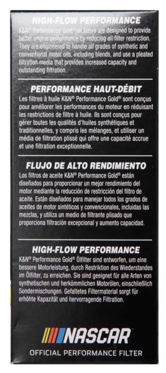 K&N Oil Filter OIL FILTER AUTOMOTIVE - Truck & Automotive