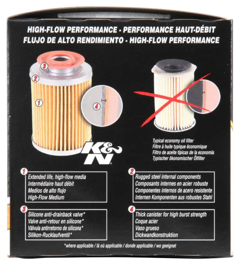 K&N Oil Filter OIL FILTER; AUTOMOTIVE - Truck & Automotive