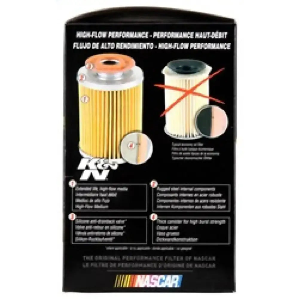 K&N Oil Filter OIL FILTER; AUTOMOTIVE - Truck & Automotive