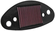 K&N Replacement Air Filter for 01-04 Suzuki VL800LC Intruder / 05-08 Boulevard - Truck & Automotive