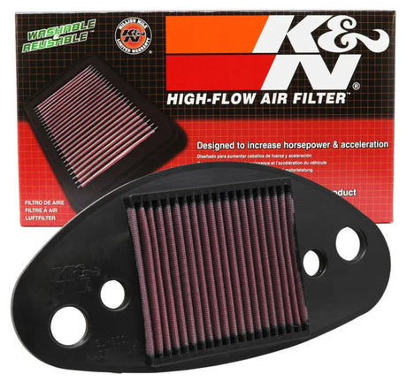 K&N Replacement Air Filter for 01-04 Suzuki VL800LC Intruder / 05-08 Boulevard - Truck & Automotive