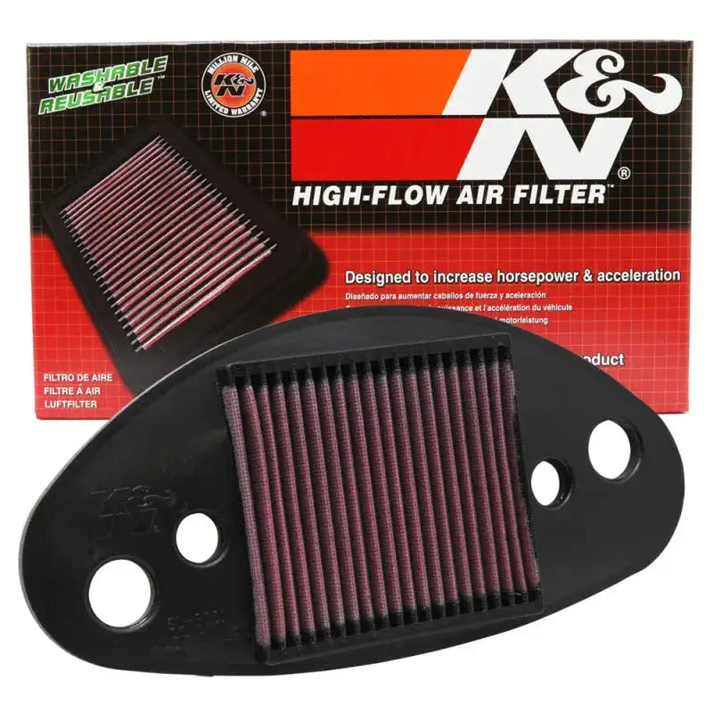 K&N Replacement Air Filter for 01-04 Suzuki VL800LC Intruder / 05-08 Boulevard - Truck & Automotive