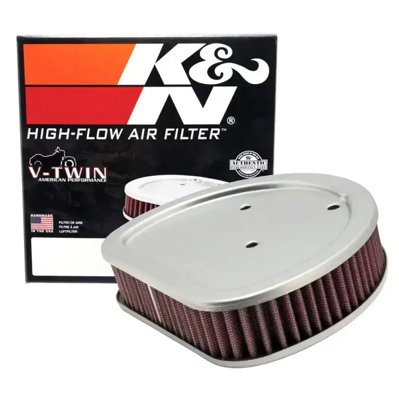 K&N Replacement Air Filter 1.625in H for Harley Davidson - Truck & Automotive